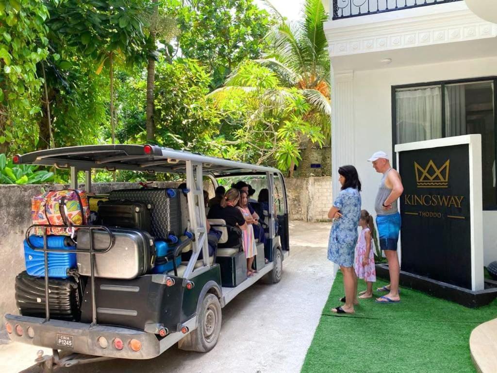Kingsway Thoddoo Maldives Hotel Bagian luar foto